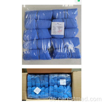 Chirurgische Einwegkappe SMS 45GSM Blaue Farbe mit Krawatten